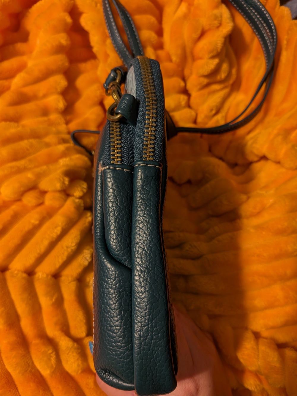 Chala Teal Owl Crossbody Bag - Picture 6 of 9